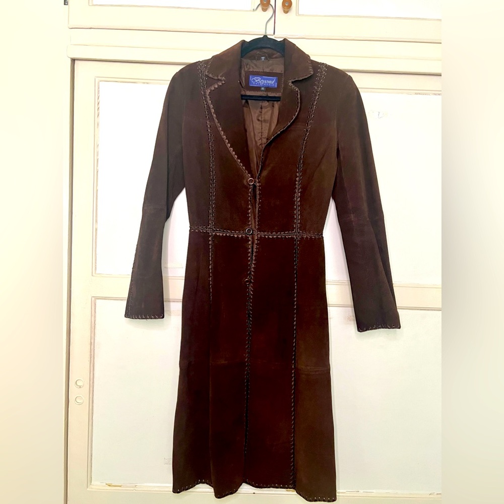 Beyond California Brown Suede Jacket